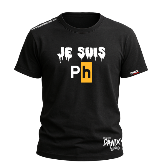 Tshirt Je Suis Ph (Parodie) [DANIX CENSORED]